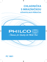 Philco PC 1801 Návod na obsluhu