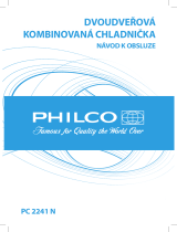 Philco PC 2241 N Návod na obsluhu