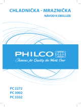 Philco PC 2272 Návod na obsluhu