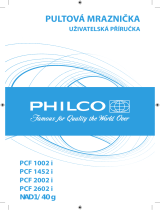 Philco PCF 1452 i Návod na obsluhu