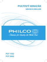 Philco PCF 1502 Návod na obsluhu