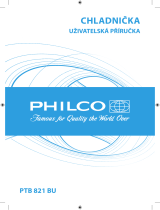 Philco PTB 821 BU Návod na obsluhu