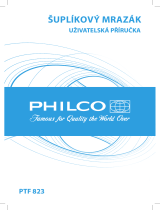 Philco PTF 823 Návod na obsluhu