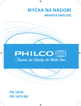 Philco PD 1070 BS Návod na obsluhu