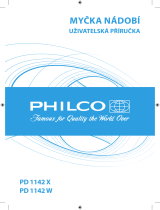 Philco PD 1142 W Návod na obsluhu