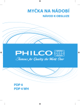 Philco PDP 4 WH Návod na obsluhu