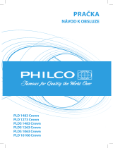 Philco PLD 16106 Crown Návod na obsluhu