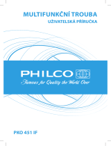 Philco PKO 451 IF Návod na obsluhu