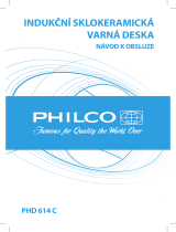 Philco PHD 614 C Návod na obsluhu