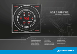 Sennheiser GSX 1200 Pro Headset Amplifier Používateľská príručka