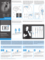 Sennheiser CX 2.00 Stručná príručka spustenia