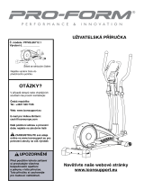 ProForm PFIVEL85712 Návod na obsluhu