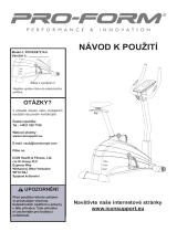 ProForm PFIVEX87214 Návod na obsluhu