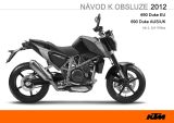 KTM 690 Duke EU 2012 Návod na obsluhu