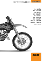 KTM 250 SX 2013 Návod na obsluhu