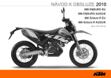 KTM 690 Enduro R 2010 Návod na obsluhu