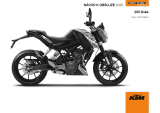 KTM 200 Duke 2020 Návod na obsluhu