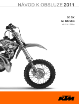 KTM 50 SX 2011 Návod na obsluhu