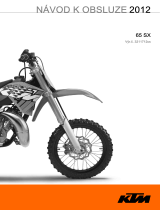 KTM 65 SX EU 2012 Návod na obsluhu