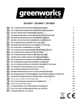 Greenworks G60B2 Návod na obsluhu