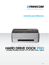 Freecom Hard Drive mDock Pro Používateľská príručka