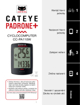 Cateye Padrone%2b [CC-PA110W] Používateľská príručka