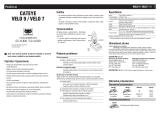 Cateye Velo 7 [CC-VL520] Používateľská príručka