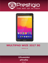 Prestigio WIZE 3317 3G Používateľská príručka
