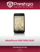 Prestigio MultiPhone 7600 DUO Používateľská príručka
