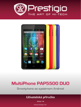 Prestigio MultiPhone 5500 DUO Používateľská príručka