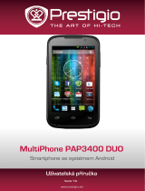 Prestigio MultiPhone 4300 DUO Používateľská príručka