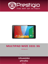 Prestigio MultiPad WIZE 3331 3G Používateľská príručka