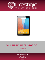 Prestigio MultiPad WIZE 3108 3G Používateľská príručka
