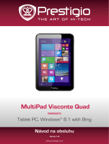 Prestigio MultiPad VISCONTE QUAD Používateľská príručka