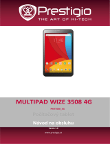 Prestigio MultiPad WIZE 3508 4G Používateľská príručka