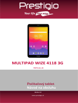 Prestigio WIZE 4118 3G Používateľská príručka