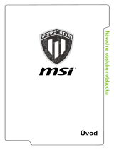 MSI WS63 (Quadro® P3000) Návod na obsluhu