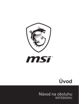 MSI GT83 Titan (Intel 8th Gen) Návod na obsluhu