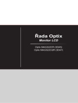 MSI Optix MAG322CR Návod na obsluhu
