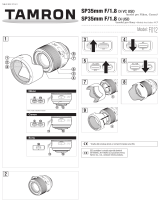 Tamron F012 Používateľská príručka