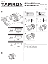 Tamron F012 Používateľská príručka