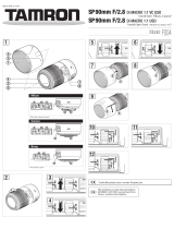 Tamron F004 Používateľská príručka