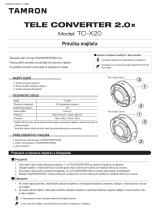 Tamron TC-X14 Používateľská príručka