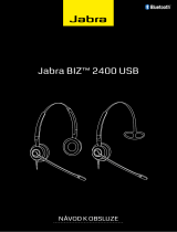 Jabra Biz 2400 Mono Headband, Noise Canceling, STD Používateľská príručka