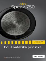 Jabra Speak 750 - MS Teams Používateľská príručka