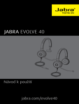 Jabra Evolve 40 UC Stereo Používateľská príručka