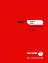 Fagor CNC 8065 for milling machines Návod na obsluhu