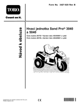 Toro Sand Pro 3040 Traction Unit Používateľská príručka