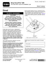 Toro HoverPro 400 Machine Používateľská príručka