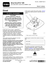 Toro HoverPro 400 Machine Používateľská príručka